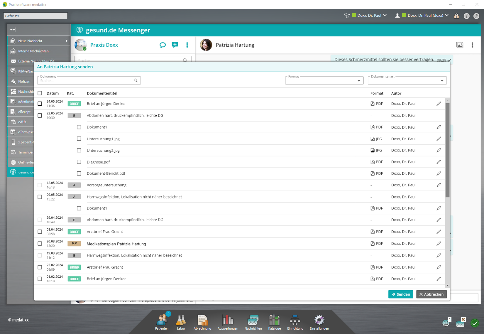 Sicherer Datenversand