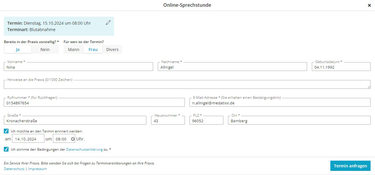 Terminerinnerungen