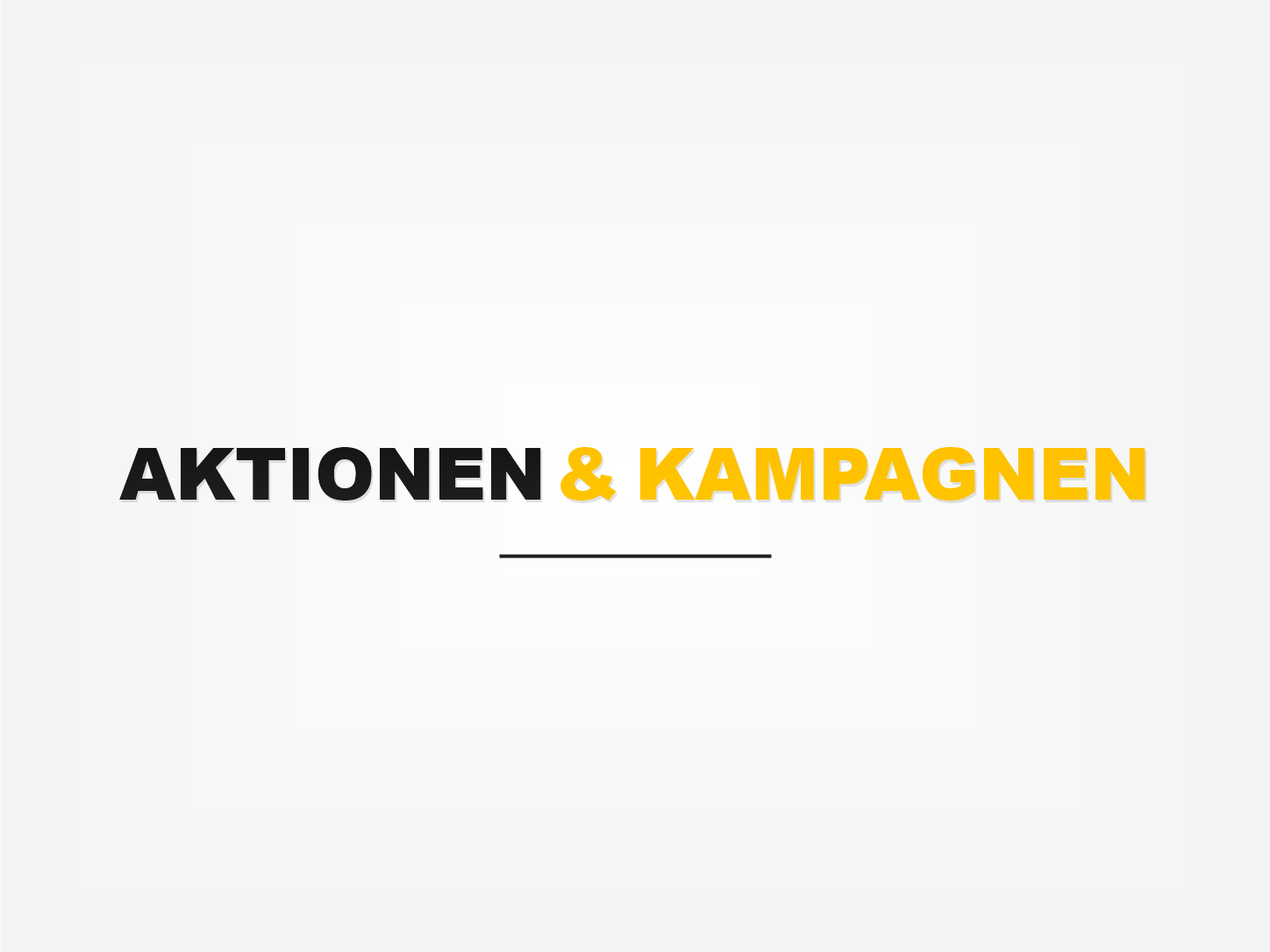 Kachelbild Aktionen und Kampagnen