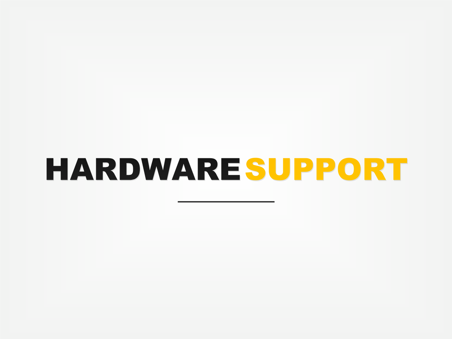 Kachelbild Hardwaresupport